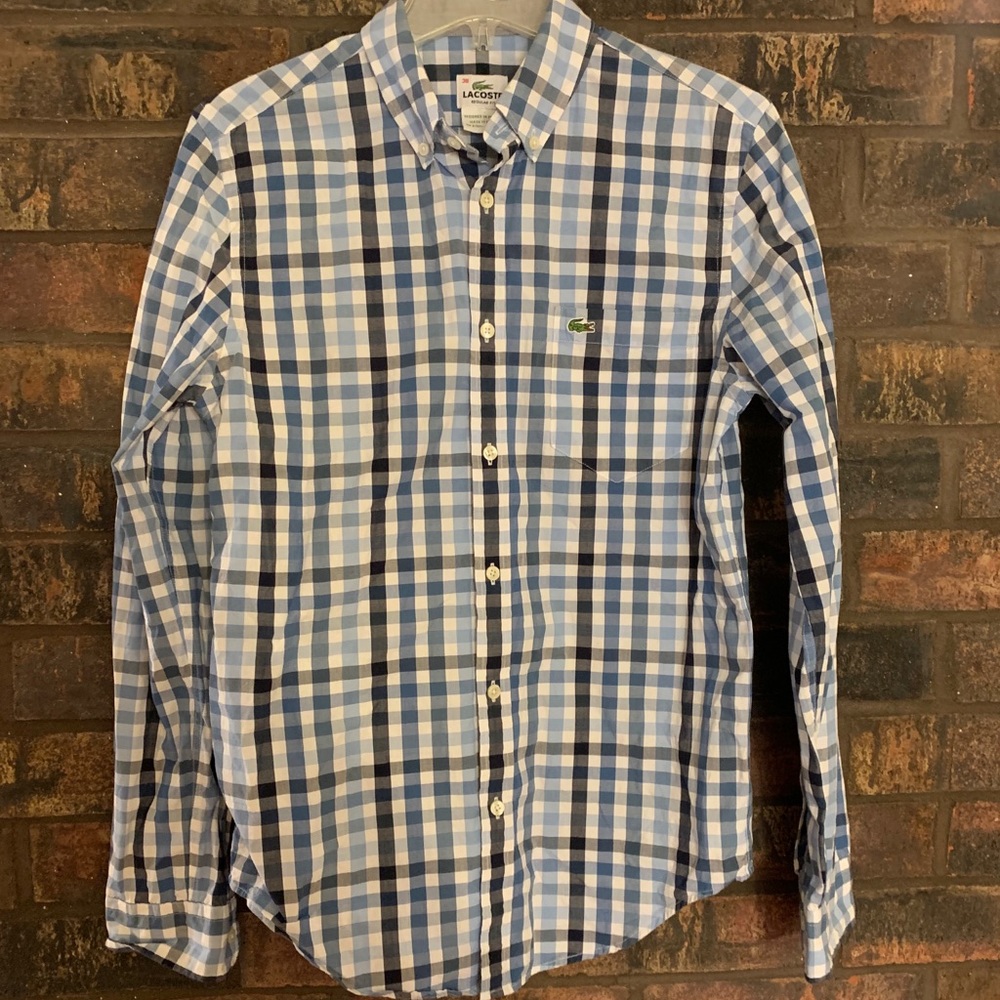 Lacoste dress shirt 38 (15 US)